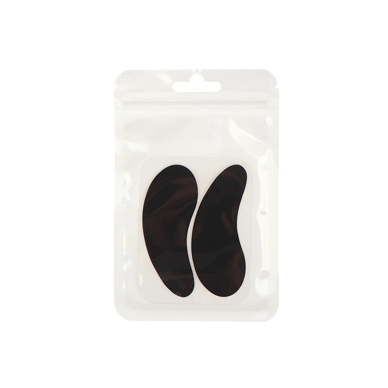 1Pair Reusable Eyelash Pads Silicone Stripe Lash Lift Eyelash Extension Eye Hydrogel Patches Under Eye Gel Patch Makeup Tools