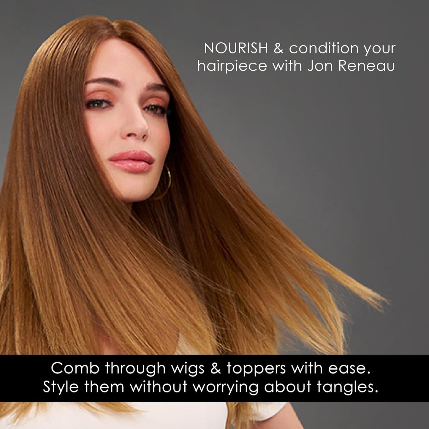 Argan Smooth Luxury Conditioner for Human Hair Wigs, 8.5 Ounce