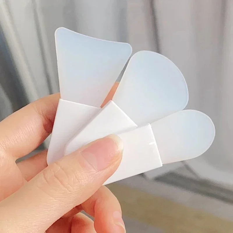 3Pcs Silicone Facial Mask Brush Face&Eye Cream Mud Mask Applicator Scraper Face Cleanse Brushes Travel Portable Skin Care Tools