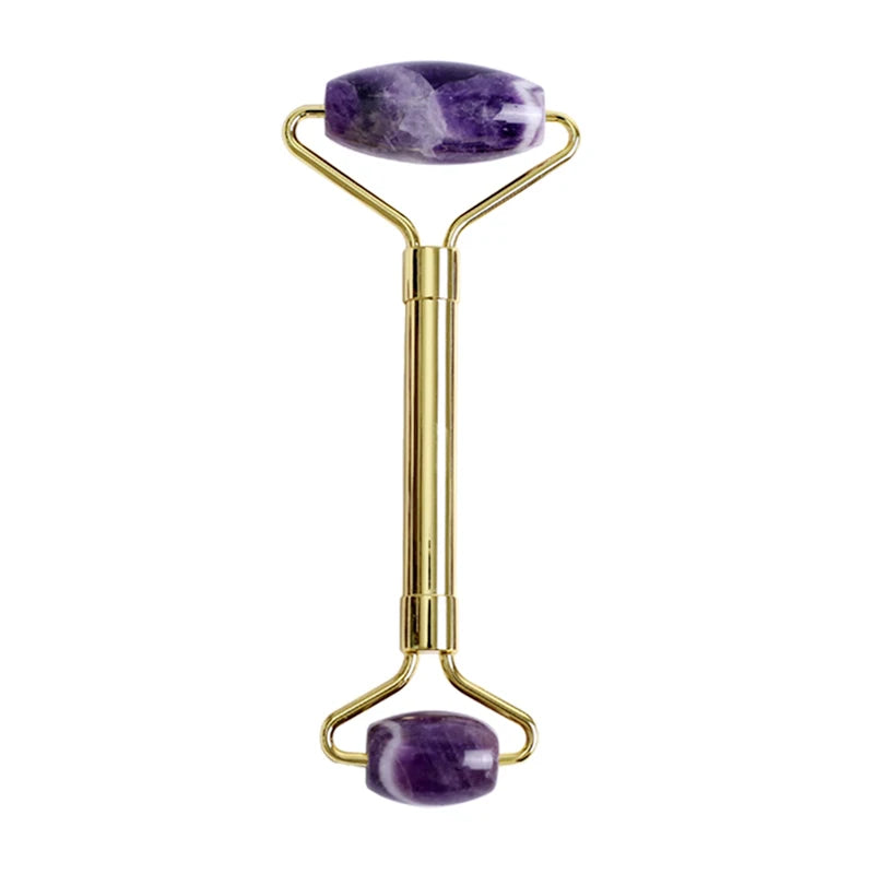 Natural Jade Roller Face Lifting Massager Jade Facial Massager Scrapers for Face Neck Back Body Anti-Wrinkle Skin Care Tool