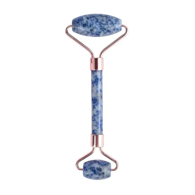 Natural Jade Roller Face Lifting Massager Jade Facial Massager Scrapers for Face Neck Back Body Anti-Wrinkle Skin Care Tool