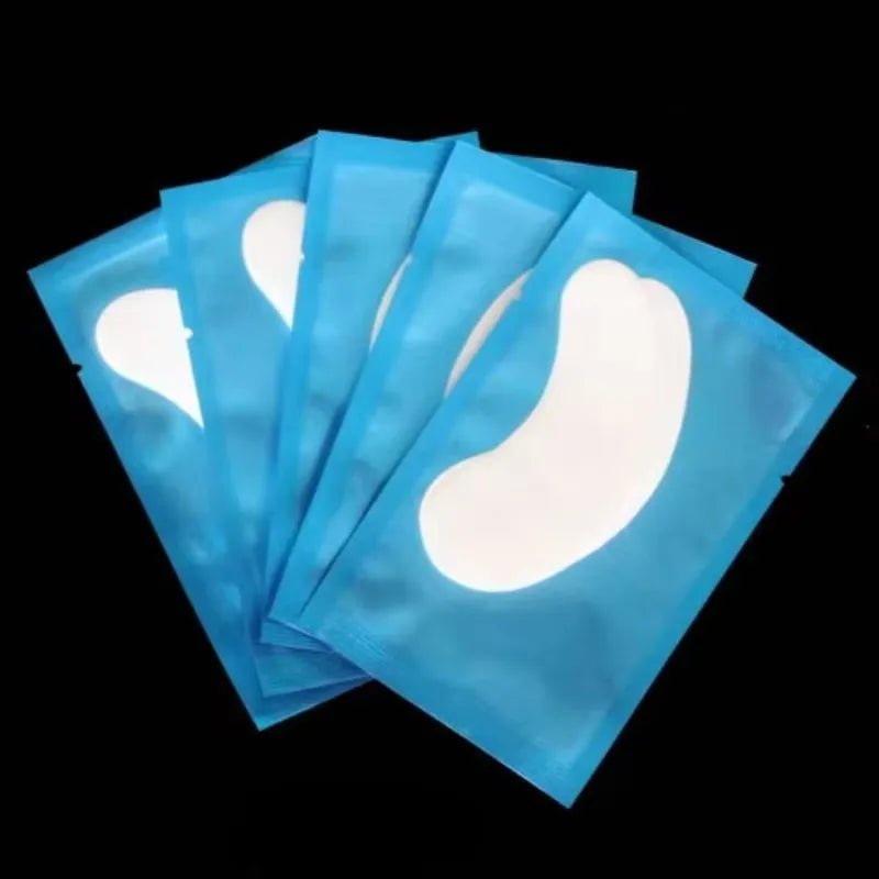 50 Pairs Eyelash Under Eye Patches Eye Pad Isolation Remove Hydrogel Eye Patch Sticker Gasket Eyelash Extension Makeup Tools