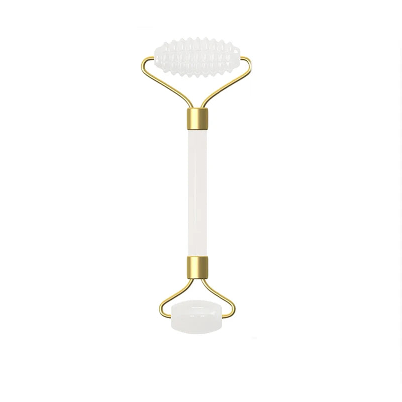 Natural Jade Roller Face Lifting Massager Jade Facial Massager Scrapers for Face Neck Back Body Anti-Wrinkle Skin Care Tool