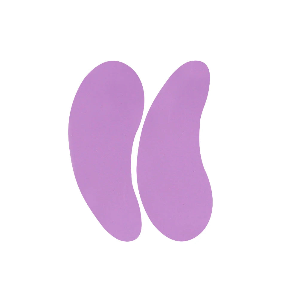 1Pair Reusable Eyelash Pads Silicone Stripe Lash Lift Eyelash Extension Eye Hydrogel Patches Under Eye Gel Patch Makeup Tools
