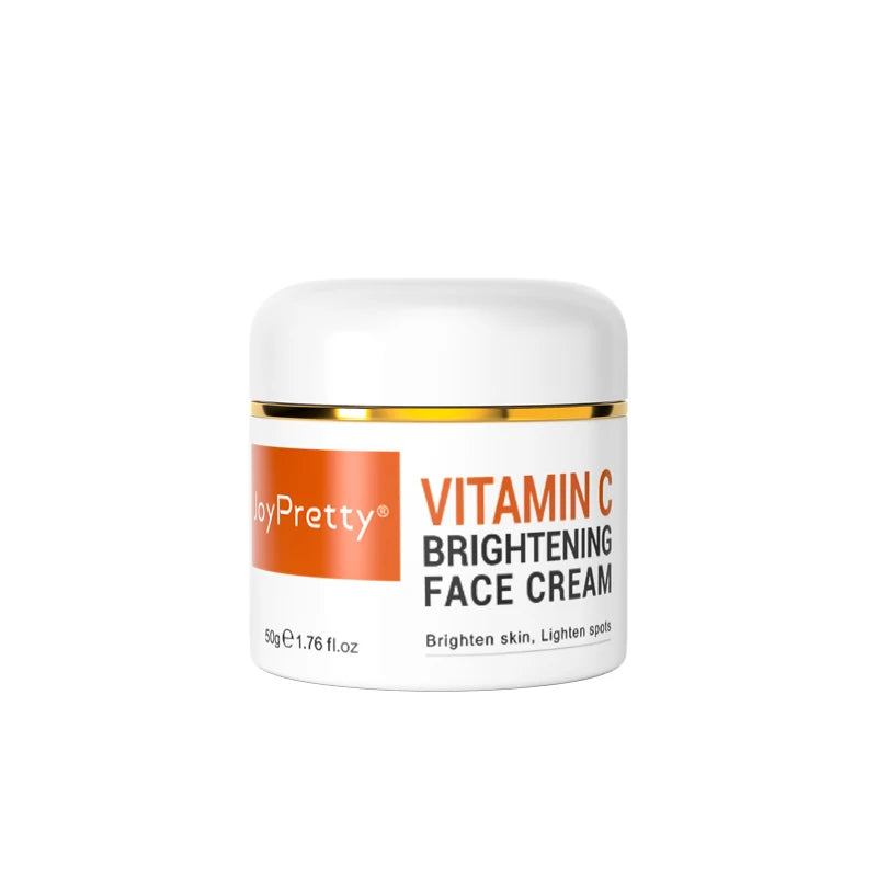 JoyPretty Vitamin C for Face Cream Whitening Dark Spots Removal Shrink Pore Serum Moisturizing Lighten Facial Skin Care Products