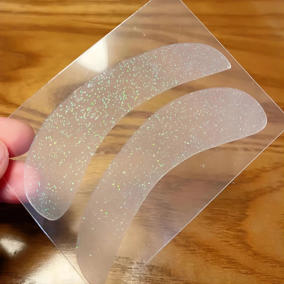 1Pair Reusable Eyelash Pads Silicone Stripe Lash Lift Eyelash Extension Eye Hydrogel Patches Under Eye Gel Patch Makeup Tools
