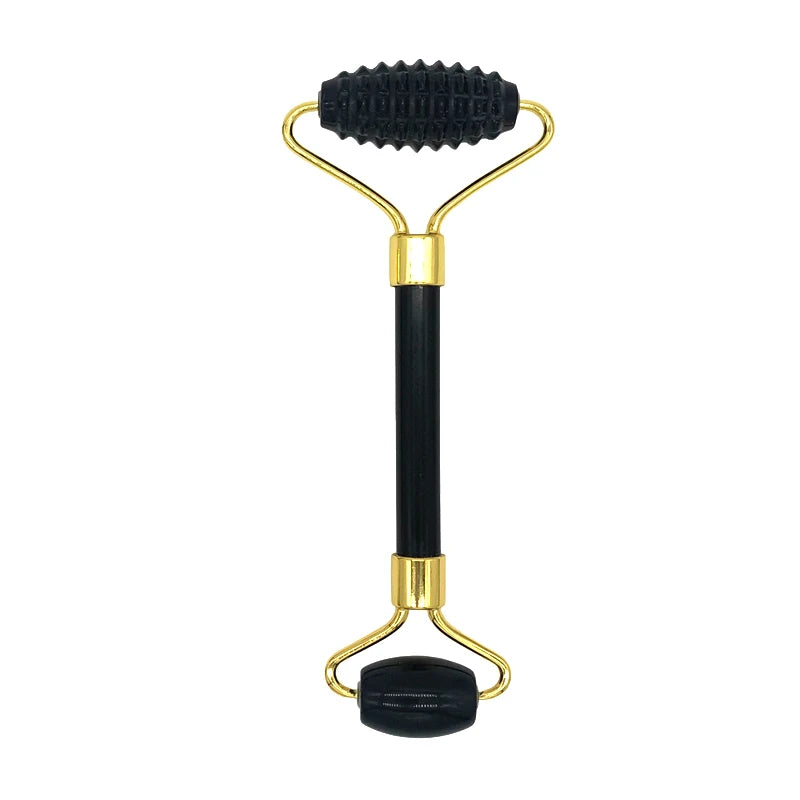 Natural Jade Roller Face Lifting Massager Jade Facial Massager Scrapers for Face Neck Back Body Anti-Wrinkle Skin Care Tool