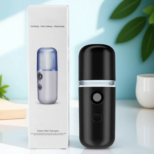 30ML Nano Facial Mist Sprayer USB Portable Mini Face Steamer Humidifier for Beauty Skin Care Hydration Home Facial Sauna Machine