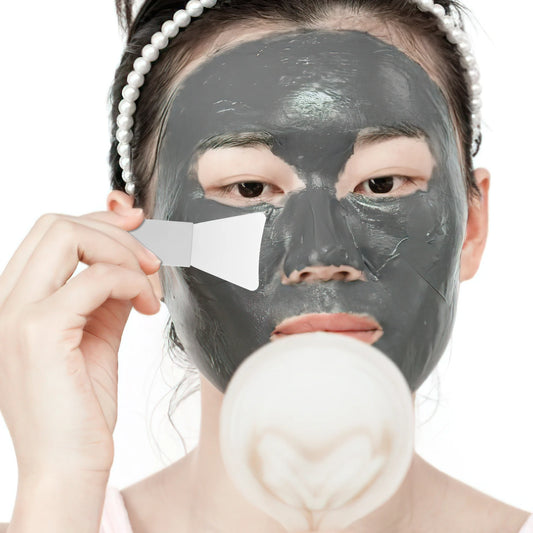1 set 1 Set Silicone Face Mask Applicator Brush With Box Portable Mini Reusable Spatula Home Use Skincare Set
