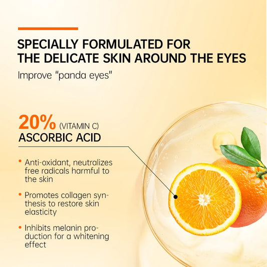 JoyPretty Vitamin C for Face Cream Whitening Dark Spots Removal Shrink Pore Serum Moisturizing Lighten Facial Skin Care Products